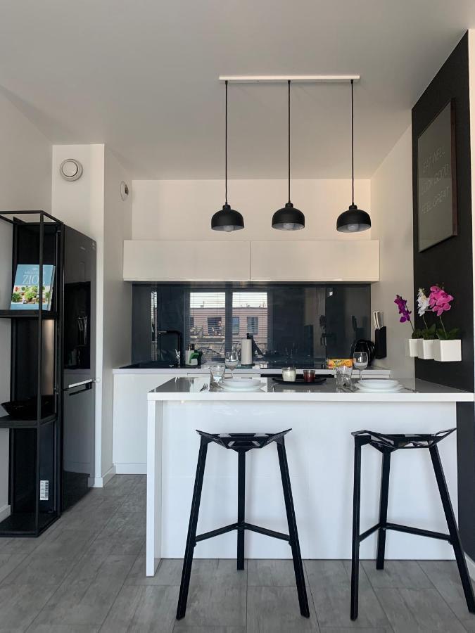 Ekskluzywny Penthouse Z Ogrodem W Centrum Lodzi ภายนอก รูปภาพ